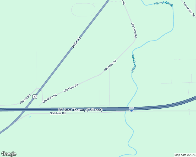 map of restaurants, bars, coffee shops, grocery stores, and more near 11814 Old Main Road in Silver Creek