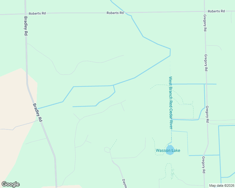 map of restaurants, bars, coffee shops, grocery stores, and more near 5698 Iosco Mountain Road in Gregory