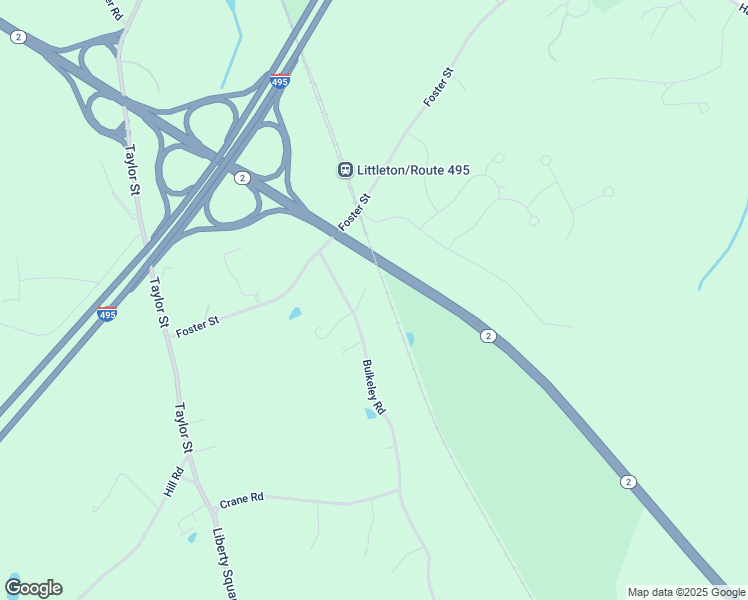 map of restaurants, bars, coffee shops, grocery stores, and more near 12 Bulkeley Road in Littleton