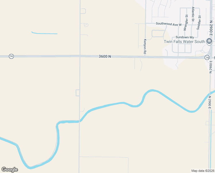 map of restaurants, bars, coffee shops, grocery stores, and more near 434 Highway 74 in Twin Falls