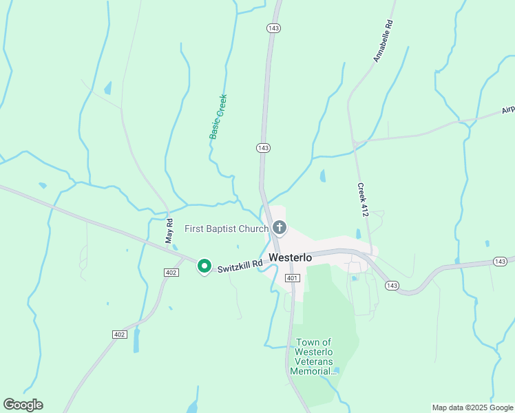 map of restaurants, bars, coffee shops, grocery stores, and more near 641 New York 143 in Westerlo