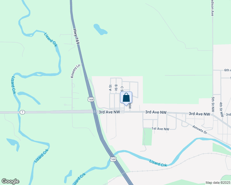 map of restaurants, bars, coffee shops, grocery stores, and more near 1338 3rd Avenue Northwest in Fort Dodge