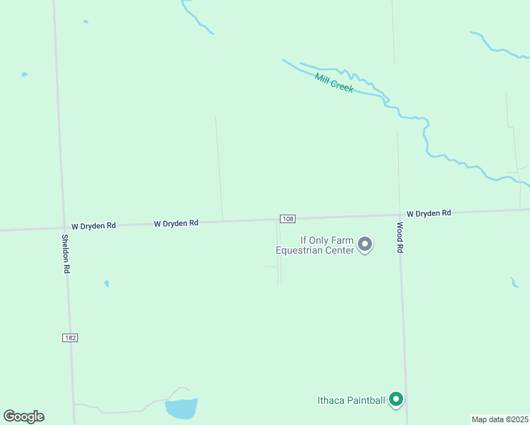 map of restaurants, bars, coffee shops, grocery stores, and more near 470 West Dryden Road in Freeville