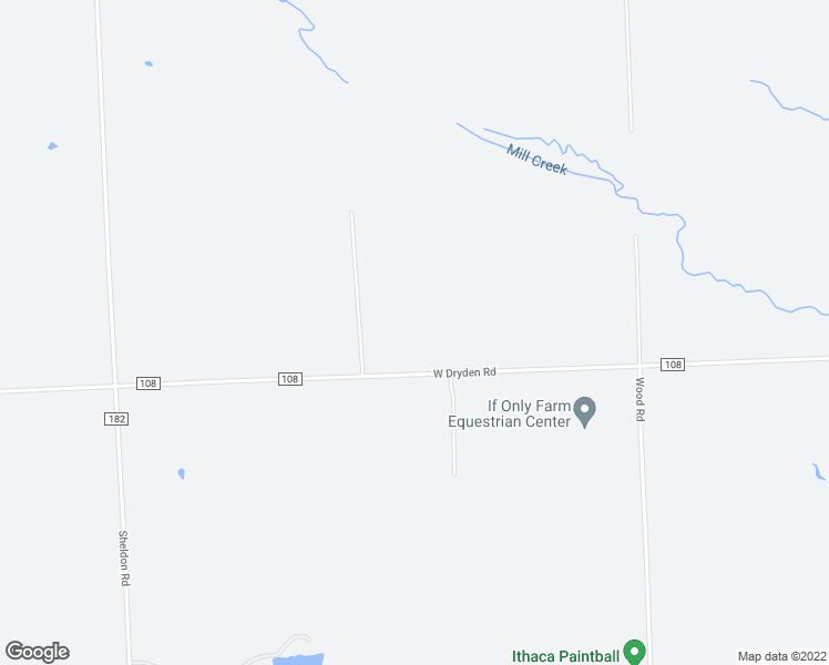 map of restaurants, bars, coffee shops, grocery stores, and more near 490 West Dryden Road in Freeville