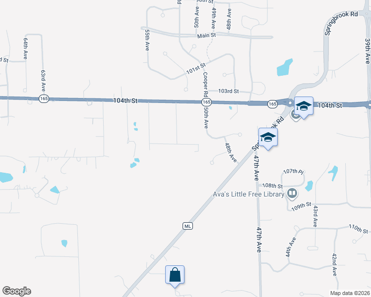 map of restaurants, bars, coffee shops, grocery stores, and more near 5141 106th Street in Pleasant Prairie