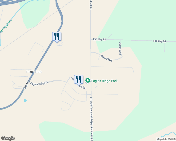 map of restaurants, bars, coffee shops, grocery stores, and more near 3729 Golden Eagle Drive in Beloit