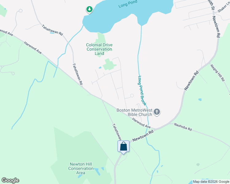 map of restaurants, bars, coffee shops, grocery stores, and more near 22 Springfield Drive in Littleton