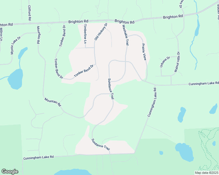 map of restaurants, bars, coffee shops, grocery stores, and more near 6235 Sundance Trail in Brighton