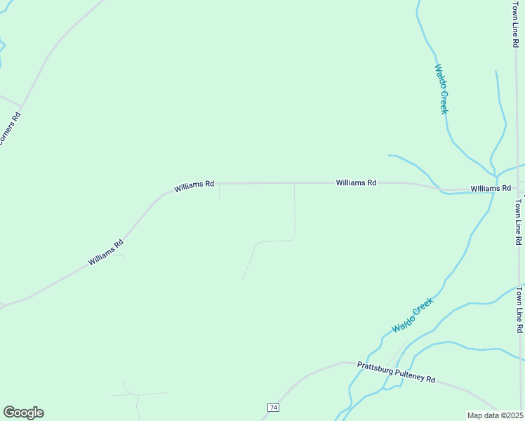 map of restaurants, bars, coffee shops, grocery stores, and more near 7614 Williams Road in Steuben