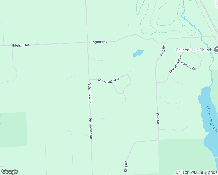 map of restaurants, bars, coffee shops, grocery stores, and more near 5290 Charlevoix Drive in Howell