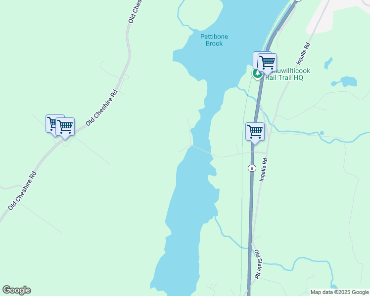 map of restaurants, bars, coffee shops, grocery stores, and more near Nobodys Road in New Ashford