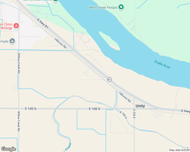 map of restaurants, bars, coffee shops, grocery stores, and more near 219 Hillcrest Road in Burley