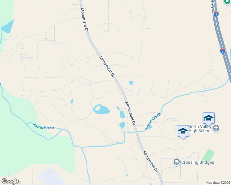 map of restaurants, bars, coffee shops, grocery stores, and more near 7000 Monument Drive in Grants Pass