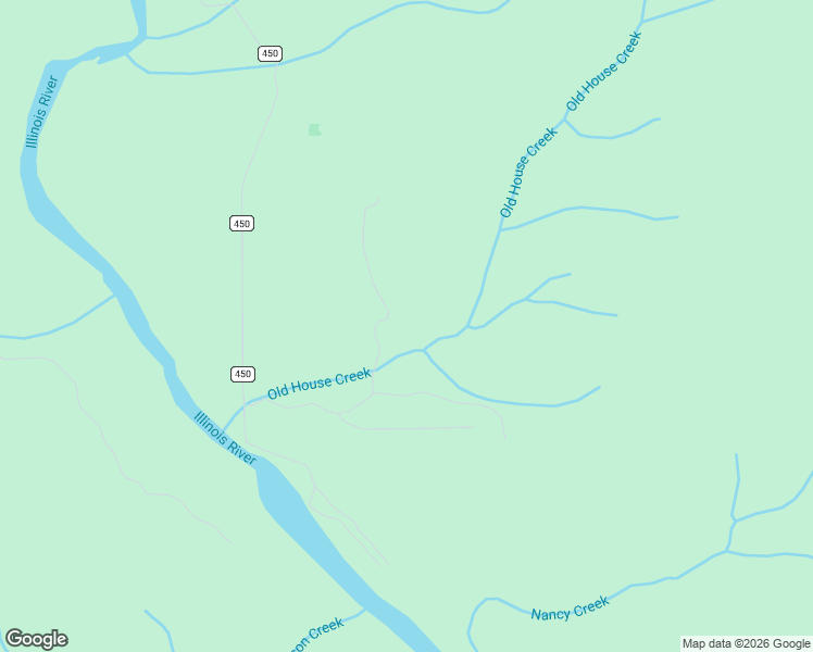 map of restaurants, bars, coffee shops, grocery stores, and more near 4580 Old House Creek Road in Agness