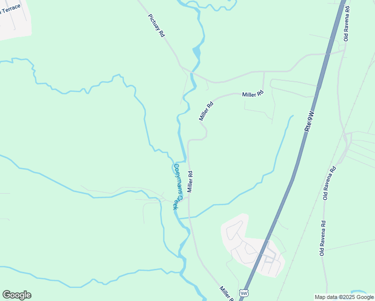map of restaurants, bars, coffee shops, grocery stores, and more near 162 Miller Road in Selkirk