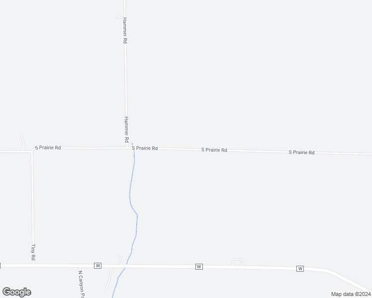 map of restaurants, bars, coffee shops, grocery stores, and more near 12345 South Prairie Road in Gratiot