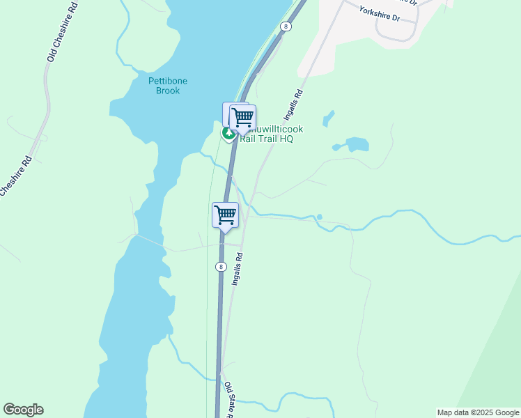 map of restaurants, bars, coffee shops, grocery stores, and more near 17 Brough Road in Cheshire