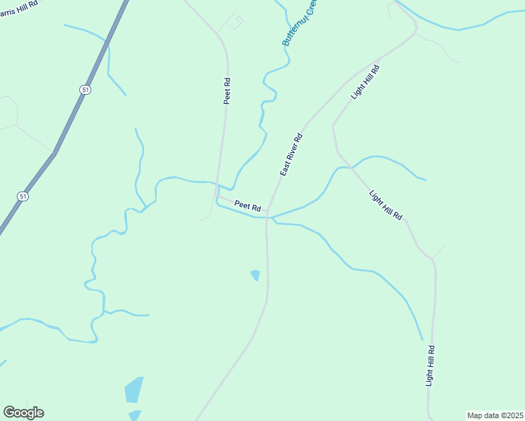 map of restaurants, bars, coffee shops, grocery stores, and more near 133 Peet Road in Morris