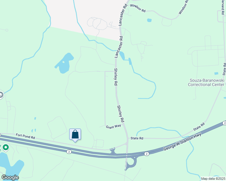 map of restaurants, bars, coffee shops, grocery stores, and more near 227 Grant Way in Lancaster
