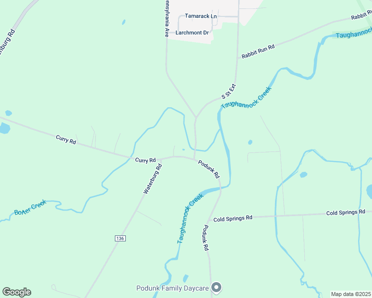 map of restaurants, bars, coffee shops, grocery stores, and more near 6679 Waterburg Rd in Trumansburg