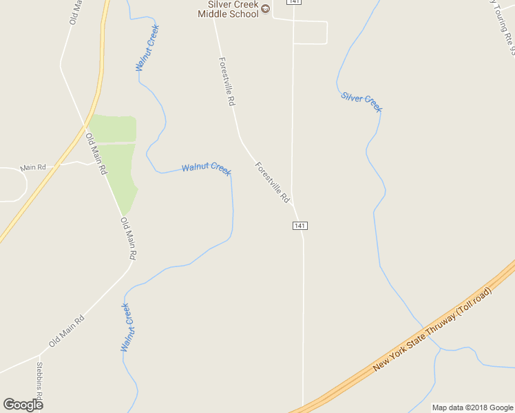 map of restaurants, bars, coffee shops, grocery stores, and more near 12061 Forestville Rd in Silver Creek