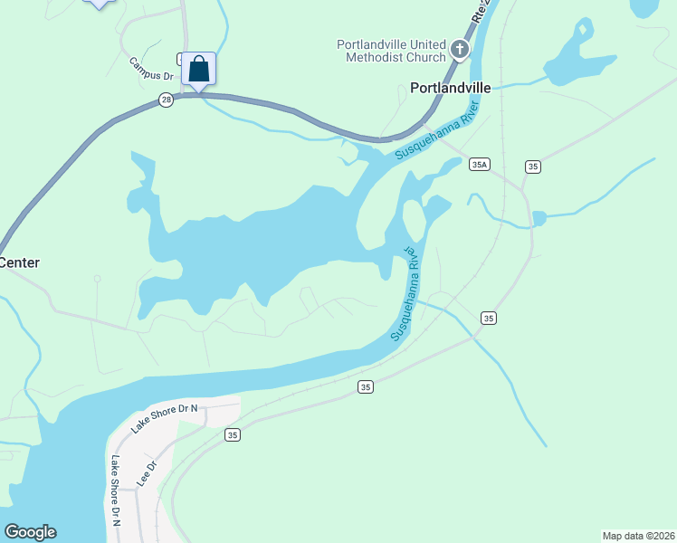 map of restaurants, bars, coffee shops, grocery stores, and more near Bob Wilson Road in Oneonta