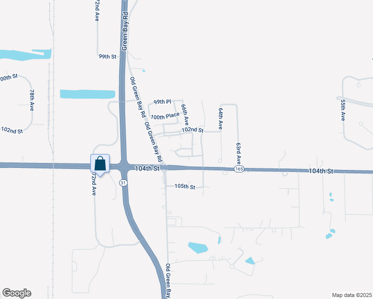 map of restaurants, bars, coffee shops, grocery stores, and more near 10245 66th Avenue in Pleasant Prairie