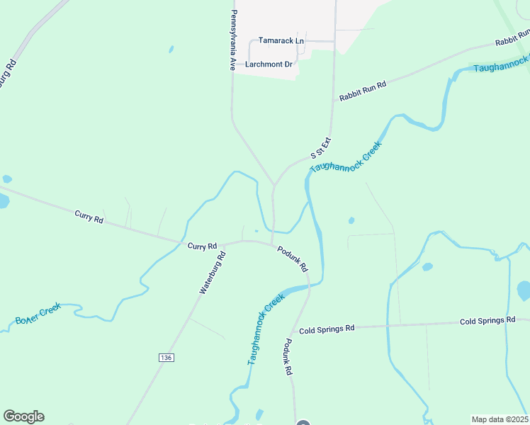 map of restaurants, bars, coffee shops, grocery stores, and more near 6679 Waterburg Rd in Trumansburg