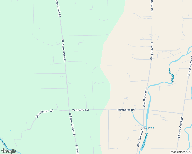 map of restaurants, bars, coffee shops, grocery stores, and more near 7118 Redthorne Road in Rogue River