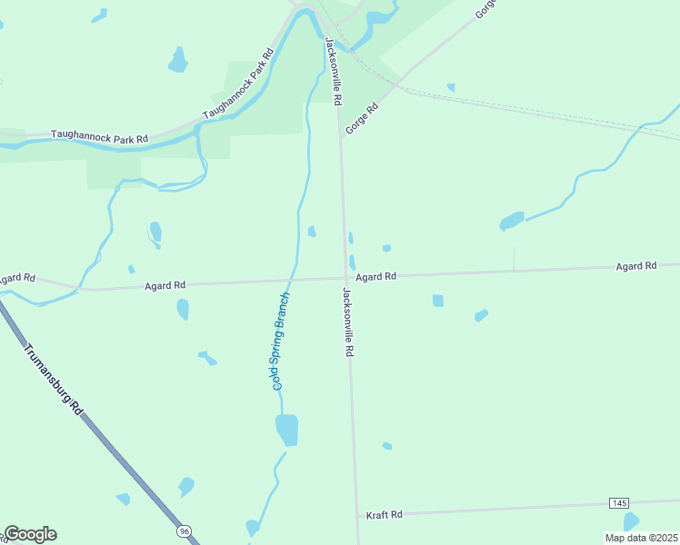 map of restaurants, bars, coffee shops, grocery stores, and more near 7070 Jacksonville Rd in Trumansburg