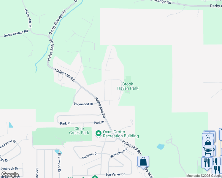 map of restaurants, bars, coffee shops, grocery stores, and more near 3234 Brook Hollow Drive in Dubuque