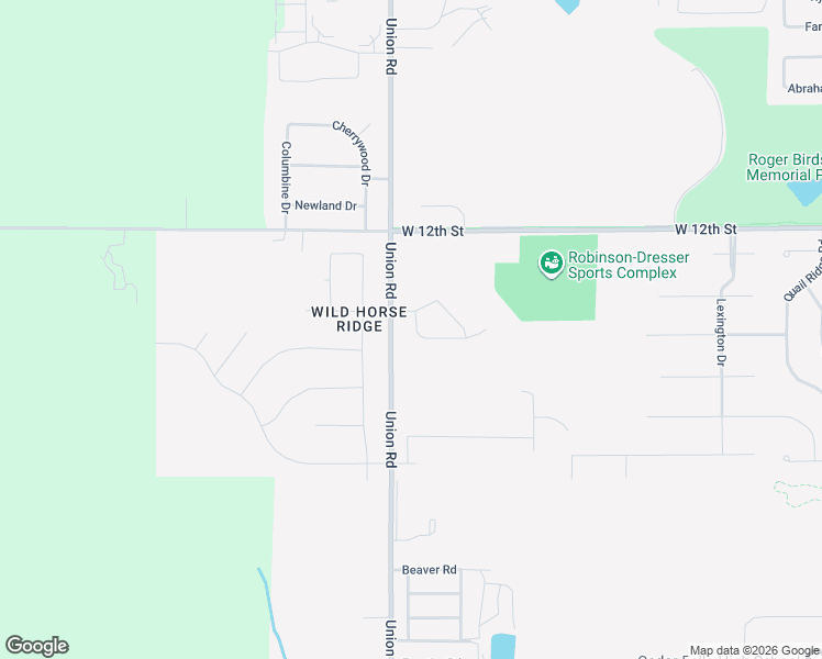 map of restaurants, bars, coffee shops, grocery stores, and more near 1898 Union Road in Cedar Falls