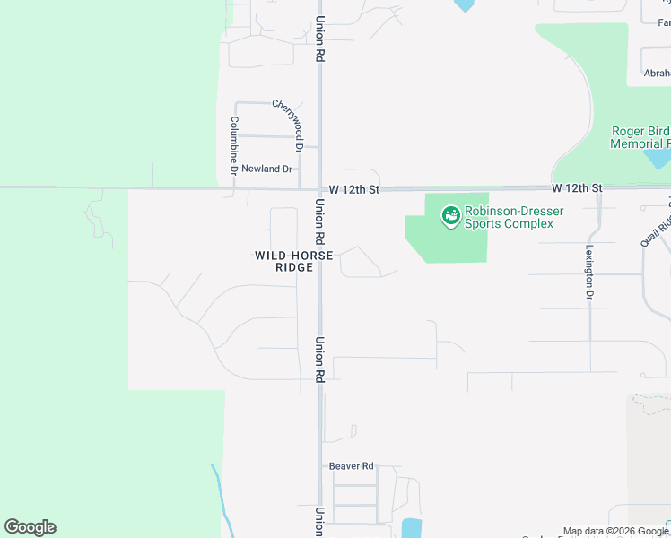map of restaurants, bars, coffee shops, grocery stores, and more near 1898 Union Road in Cedar Falls