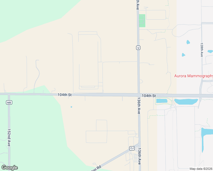 map of restaurants, bars, coffee shops, grocery stores, and more near 14002 104th Street in Kenosha