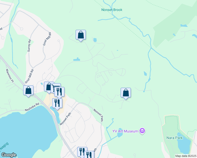 map of restaurants, bars, coffee shops, grocery stores, and more near 1000 Avalon Drive in Acton