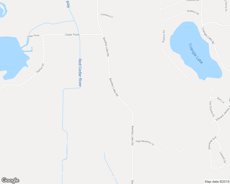 map of restaurants, bars, coffee shops, grocery stores, and more near 4651 Bentley Lake Road in Howell