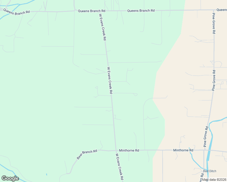 map of restaurants, bars, coffee shops, grocery stores, and more near 7340 West Evans Creek Road in Rogue River