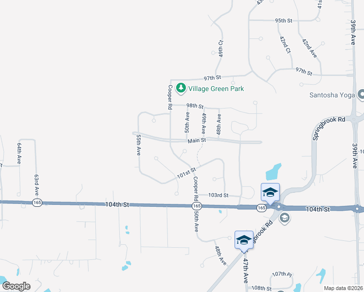 map of restaurants, bars, coffee shops, grocery stores, and more near 10049 50th Court in Pleasant Prairie