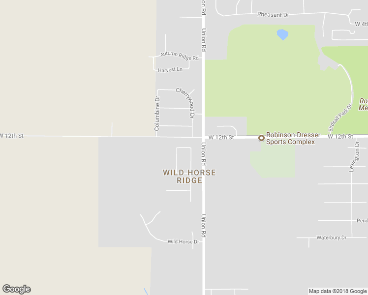 map of restaurants, bars, coffee shops, grocery stores, and more near Rocky Ridge Road in Cedar Falls