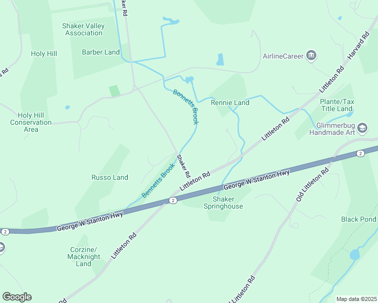 map of restaurants, bars, coffee shops, grocery stores, and more near 267 Littleton Road in Harvard