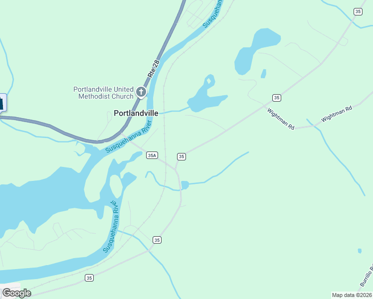 map of restaurants, bars, coffee shops, grocery stores, and more near 1003 County Highway 35 in Maryland