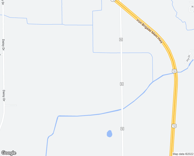 map of restaurants, bars, coffee shops, grocery stores, and more near N1083 County Highway U in Genoa City