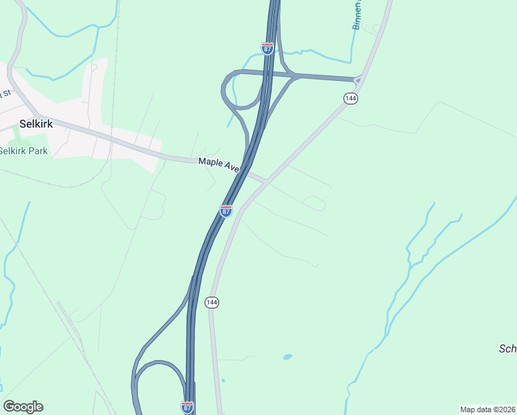 map of restaurants, bars, coffee shops, grocery stores, and more near 1410 River Road in Selkirk