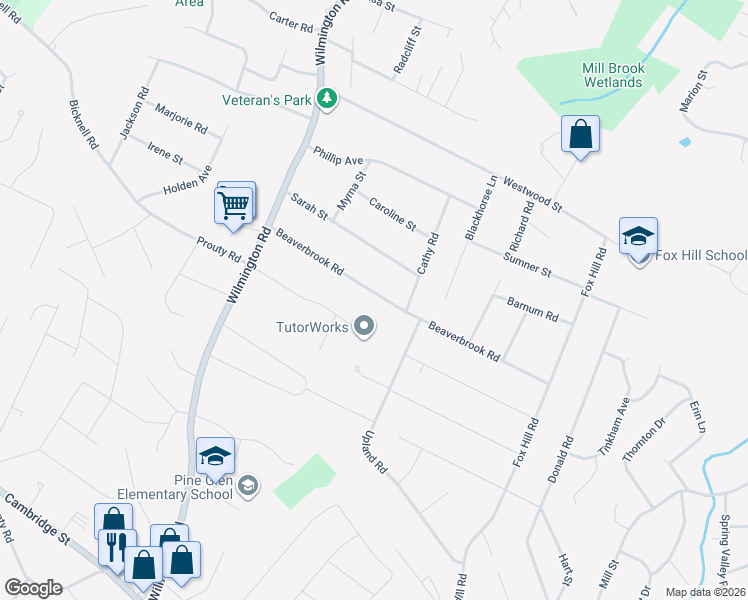 map of restaurants, bars, coffee shops, grocery stores, and more near 27 Beaverbrook Road in Burlington