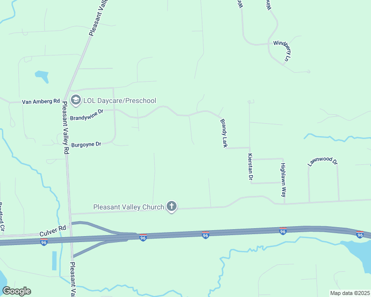 map of restaurants, bars, coffee shops, grocery stores, and more near 5192 Braddock Court in Brighton
