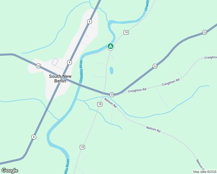 map of restaurants, bars, coffee shops, grocery stores, and more near 1682 County Highway 18 in New Berlin