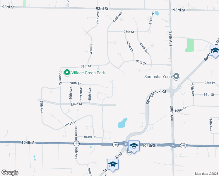 map of restaurants, bars, coffee shops, grocery stores, and more near Main Street in Pleasant Prairie