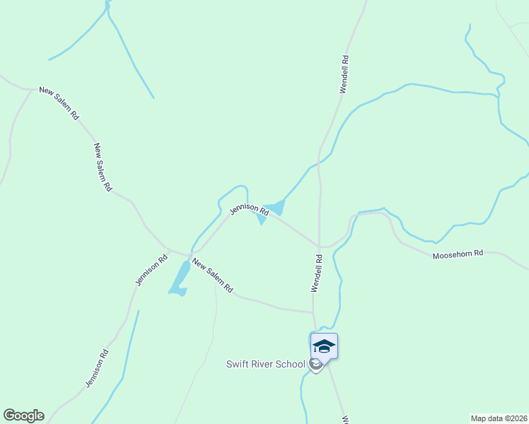 map of restaurants, bars, coffee shops, grocery stores, and more near 84 Jennison Rd in Wendell