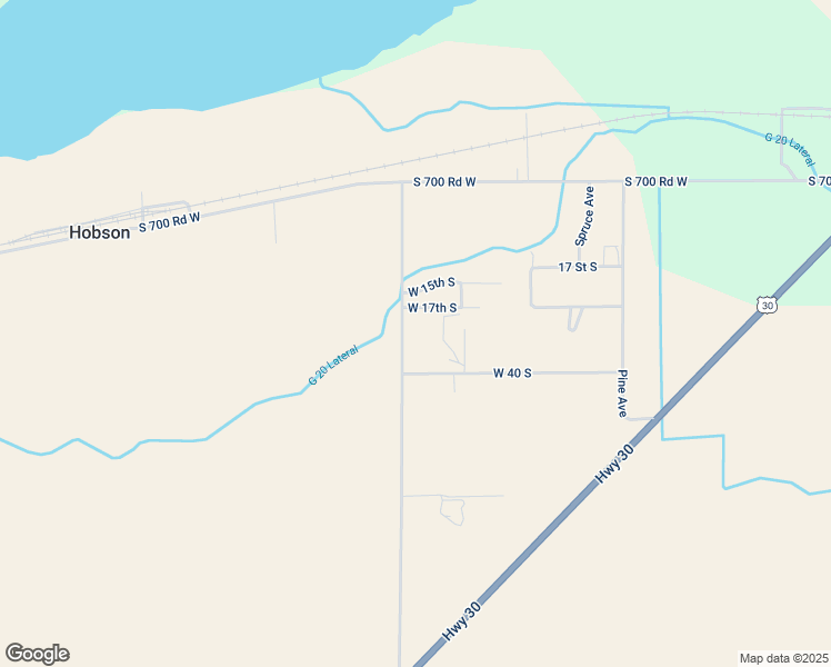 map of restaurants, bars, coffee shops, grocery stores, and more near 31 South 600 West in Cassia County