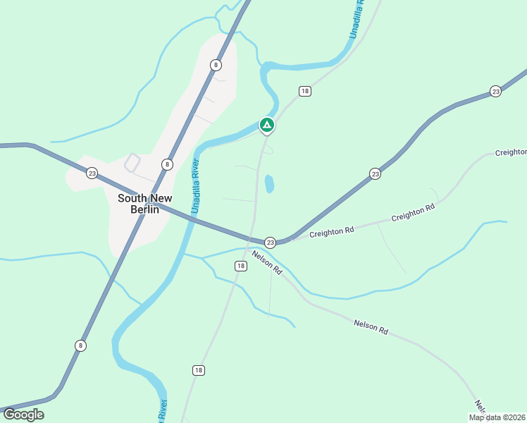 map of restaurants, bars, coffee shops, grocery stores, and more near 1682-2356 County Highway 18 in New Berlin